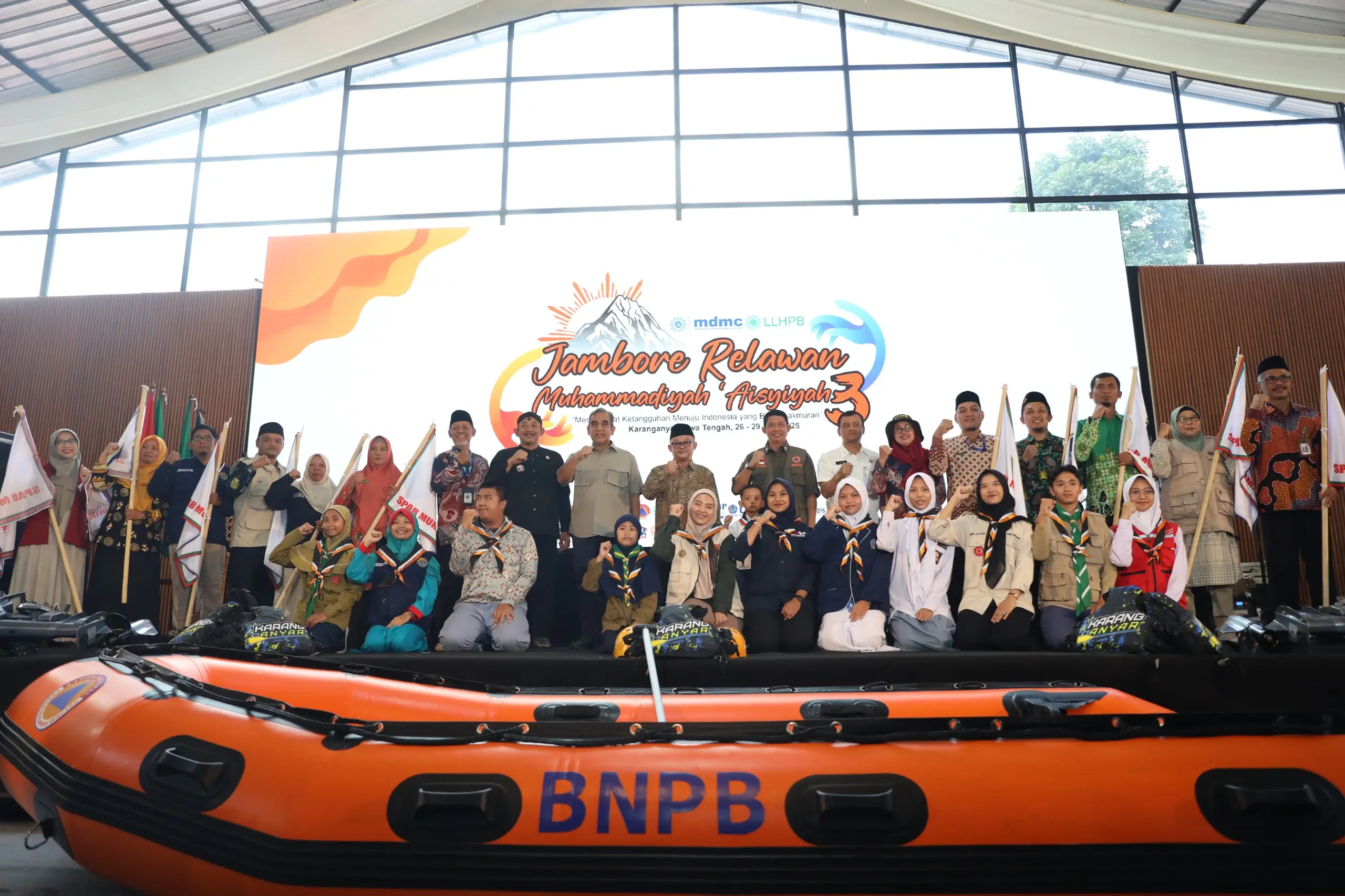 Jambore Nasional Relawan Muhammadiyah, Kepala BNPB : Kolaborasi Lintas Sektor Adalah Kunci Keberhasilan